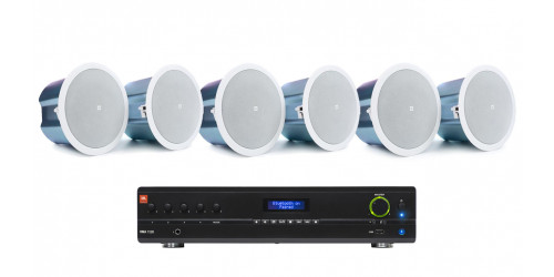 Комплект акустики 6 потолочных динамика JBL Control 26CT | Bluetooth | 6х30Вт